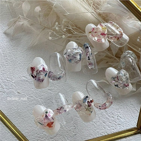 Bonnail Blooming Flower Vintage Chiffon