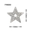 SONAIL Universe Shooting Star Deco Parts Silver FY000263 2P