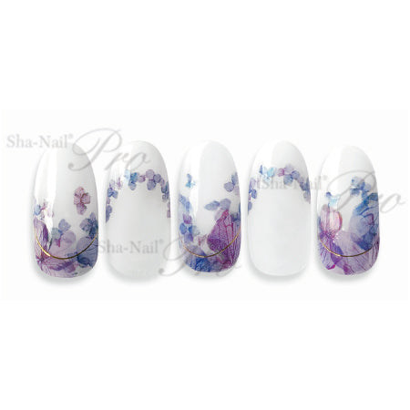 Photo Nail Plus  FR-RHY01 [French] Hydrangea