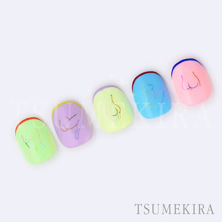 Tsumekira DAISY Produce 11 Female Colorful NN-DAI-119