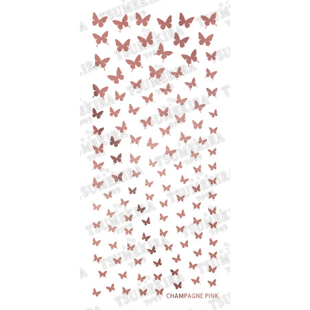 Tsumekira Butterfly Silhouette  Champagne Pink SG-BSA-103