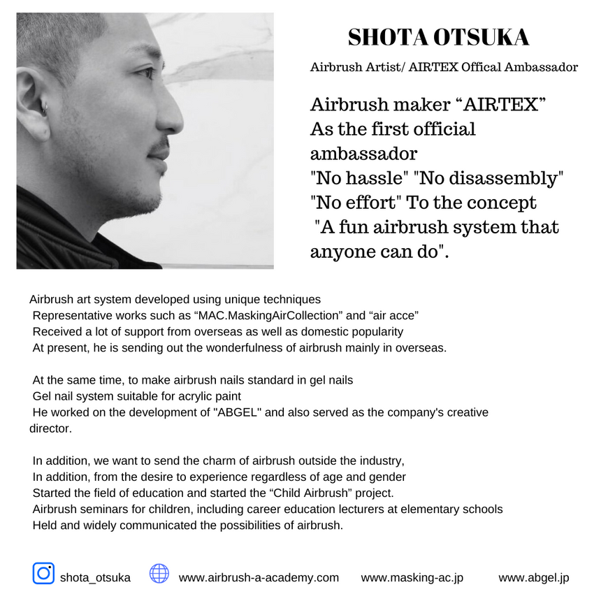 Shota Otsuka AirBrush M.A.C SEMINAR