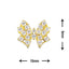 SONAIL Gorgeous Charming Bijou Ribbon Gold FY000417 2P