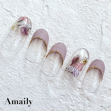 Amaily nail stickers {NO. 5-44 Clay Palette}