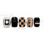 Photo Nail PRO JUNX-001 Square Motif Black and White