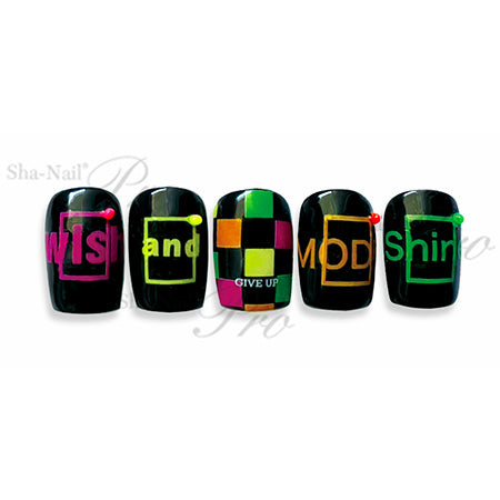 Photo Nail PRO JUNX-002 Square Motif Neon