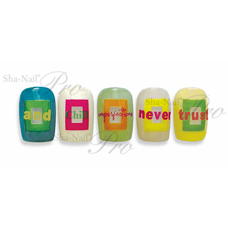 Photo Nail PRO JUNX-002 Square Motif Neon