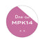 Dna Gel Color Gel MPK14 Paris 2.5G