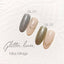 Miss Mirage Soak Off Gel Glitter Liner  GL01 Moon Glitter 2.5G