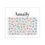 Amaily nail stickers NO. 1-39 Flower Flake 2 (Vivid)