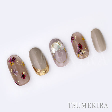 Tsumekira MOMO Produce 2 What A Dried Flower Coral NN-MOM-103