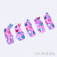 Tsumekira Latin Witch Select  Butterfly Silhouette Pink SG-BSA-105