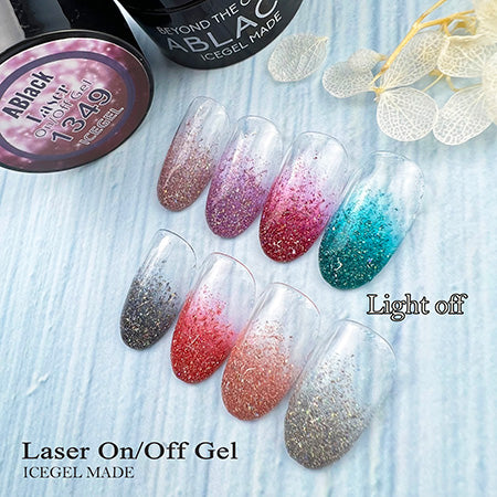 ICE GEL A BLACK laser On-Off Gel 1348 Laser Martini 3G