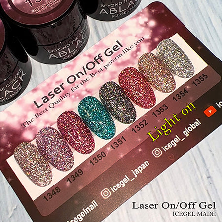 ICE GEL A BLACK laser On-Off Gel 1350 Laserberry 3G