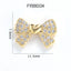SONAIL Gorgeous Ribbon Motif Glitter Gold FY000334 2p