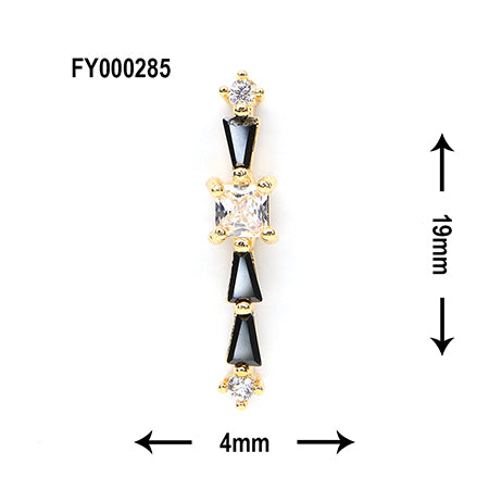 SONAIL PLUS AIKO Select Watch Jewelery Stone Accessories Black FY000285 2P