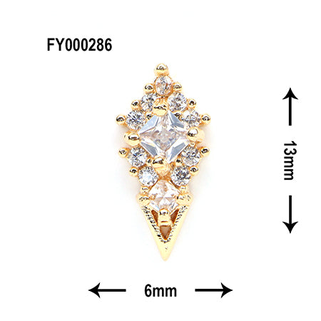 SONAIL PLUS AIKO Select Diamond Type Pointed Crystal FY000286 2P