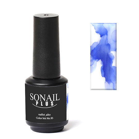 SONAIL PLUS AIKO Select Glitter Nail Ink Heavenly Blue #10 FY000465 8ML