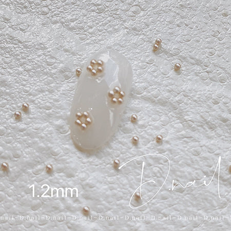 D.nail Bijou Pearl Natural 1.2mm 50 capsules