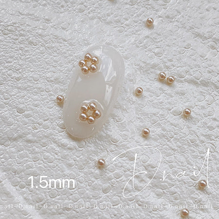 D.nail Bijou Pearl Natural 1.5mm 50 capsules