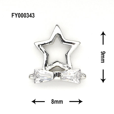 SONAIL SHOOTING STAR NIGHT TIME FRAME PARTS Silver FY000343 2P