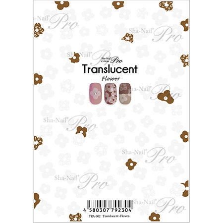 Sha-Nail Pro Translucent Flower TRA-002
