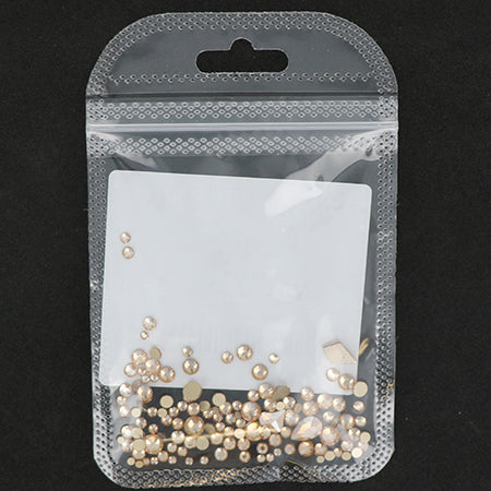 BEAUTY NAILER Crystal Stone Mix Champagne Gold CSM-3