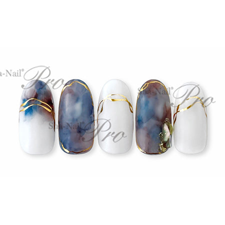 Sha-Nail Plus FR-RRW01 Random Wave Line Gold