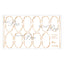 Sha-Nail Plus FR-RRR01 Random Round Line Gold