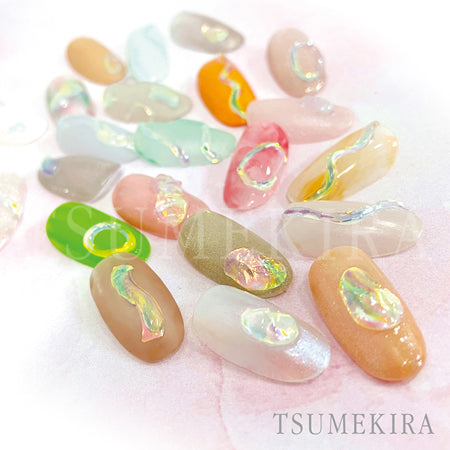 Tsumekira Aurora Holo Aurora Film Parts MIX2 OH-MIX-102