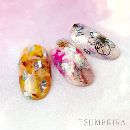 Tsumekira Aurora Holo Aurora Film Parts MIX2 OH-MIX-102