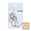 BEAUTY NAILER Crystal Color Chain Long Peach CC-3