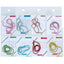 BEAUTY NAILER Crystal Color Chain Long  Rose CC-4