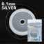 BEAUTY NAILER METAL WIRE Silver 0.1mm MEW-4