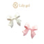 Lily Gel 3D Ribbon Parts White/Pink