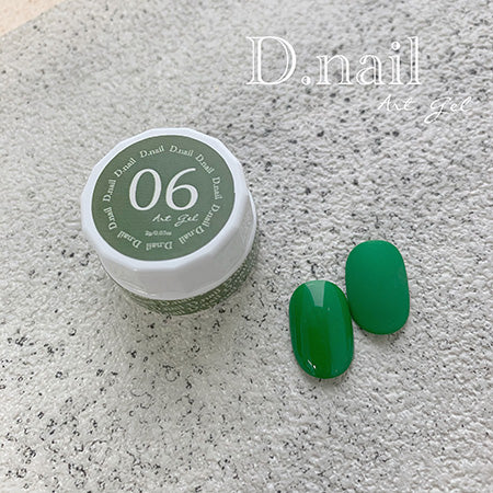 D.nail Art gel (Extreme Gel) 06 Green 2G