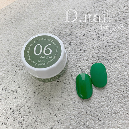 D.nail Art gel (Extreme Gel) 06 Green 2G