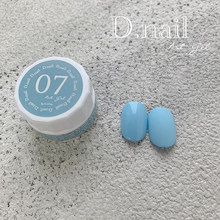 D.nail Art gel (Extreme Gel) 07 Light Blue 2G