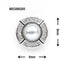SONAIL×MEG Royal Rich Bijou Frame Round Parts Silver MEG00205 2P