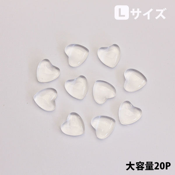 SHAREYDVA Clear Series 20P Heart L