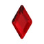 MATIERE Glass Stone Rambus (FB) Red 4 x 6mm  5P