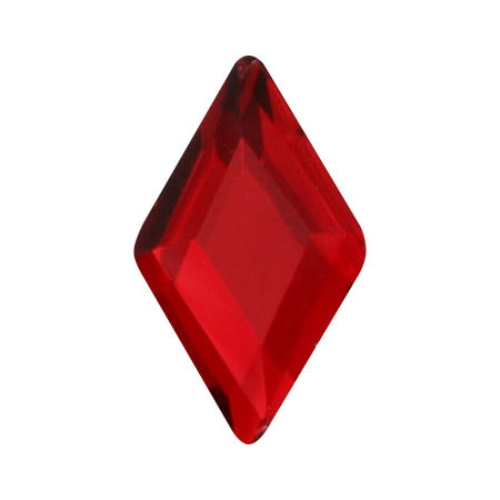 MATIERE Glass Stone Rambus (FB) Red 4 x 6mm  5P