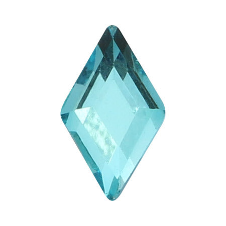 MATIERE Glass Stone Rambus (FB) Light Emerald 4 x 6mm  5P