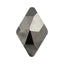 MATIERE Glass Stone Rambus (FB) Metallic Black 5 x 8mm  5P