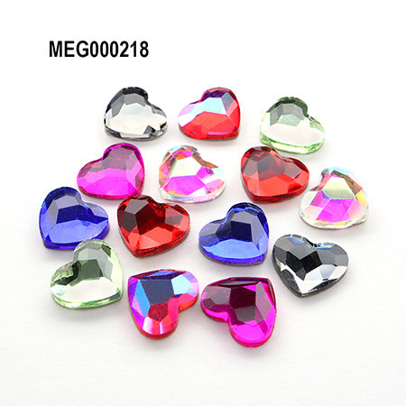 SONAIL×MEG Girls Mind Color Stone Heart Assorted MEG000218