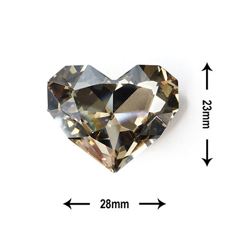 SONAIL PLUS Yamazaki Select Strong Impact Heart Stone Dark Gray FY000573 1P