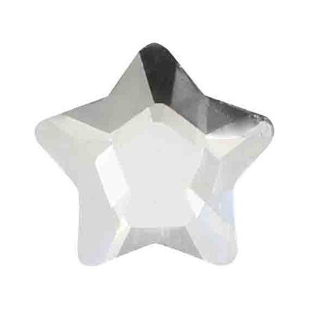 MATIERE Glass Stone Round Star (FB) Crystal Clear 5p