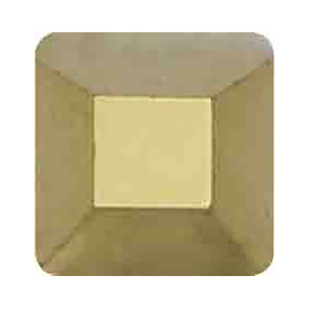 MATIERE Glass Stone Square (FB) Metallic Gold 8P