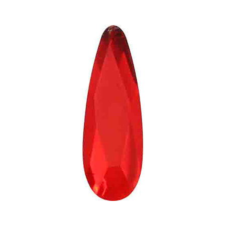 MATIERE Glass Stone Long Drop (FB)) Red 8P