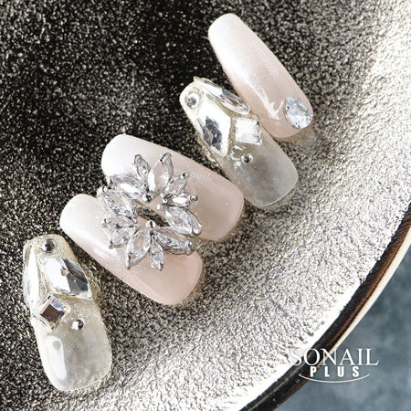 SONAIL PLUS Yamazaki Select Leaf Plant Accent Crystal Parts